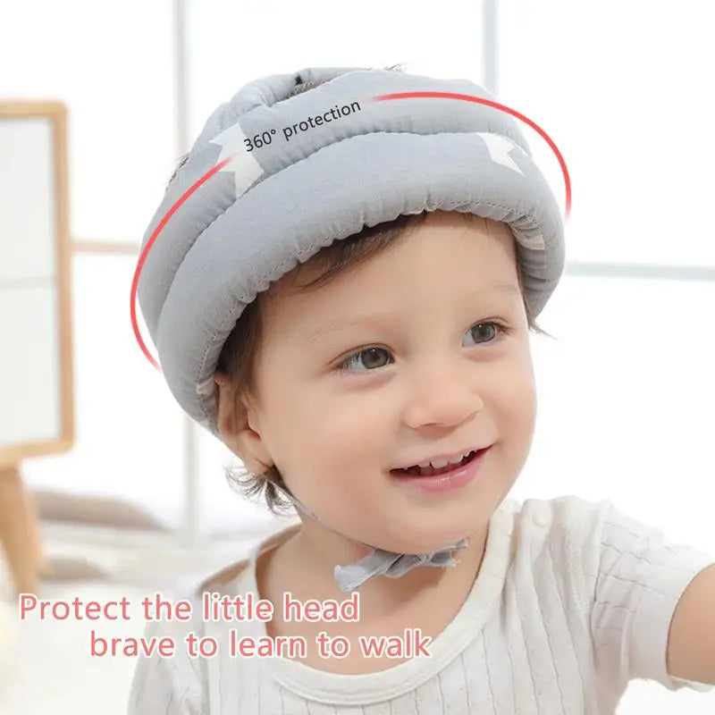 Gorra de protección anticaídas para nuestros bebés