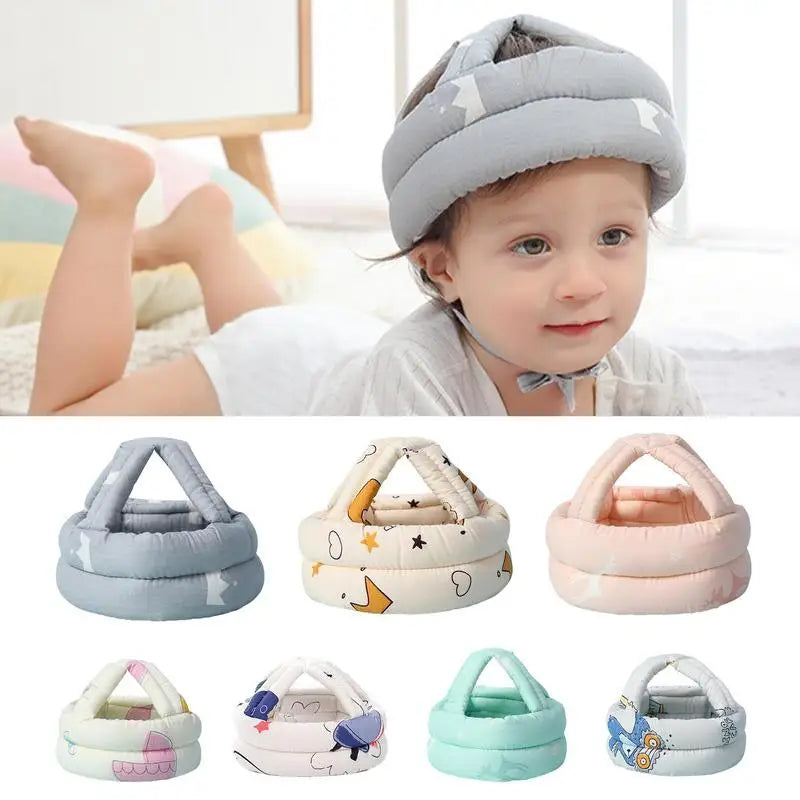 Gorra de protección anticaídas para nuestros bebés